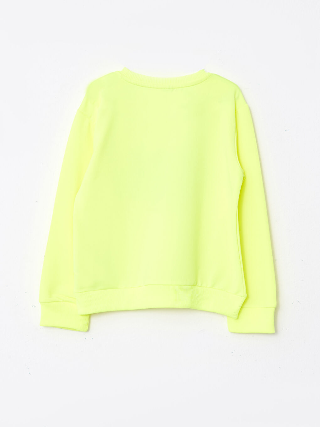 მრგვალი საყელო ნაბეჭდი გრძელმკლავიანი გოგონებისთვის თბილი ზედა-1