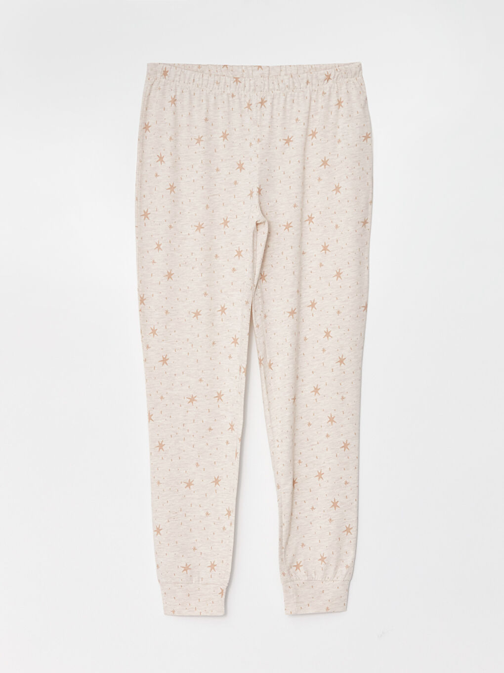 LCW Young Pyjama-Set für Damen mit Rundhalsausschnitt und Neujahrsmotiv -W2H753Z8-LQA