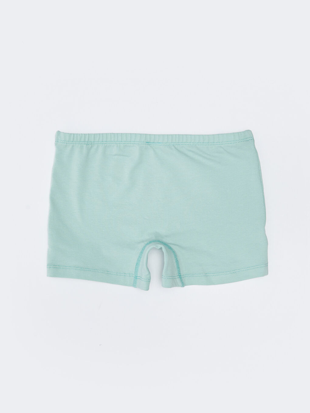Basic Cotton Girls' Boxer Trunks-1