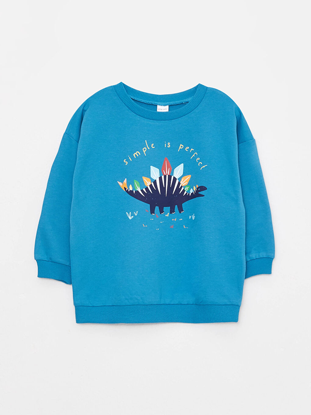 Crew Neck Long Sleeve Printed Baby Boys' Sweatshirt and Pants 2 Pack Set-1