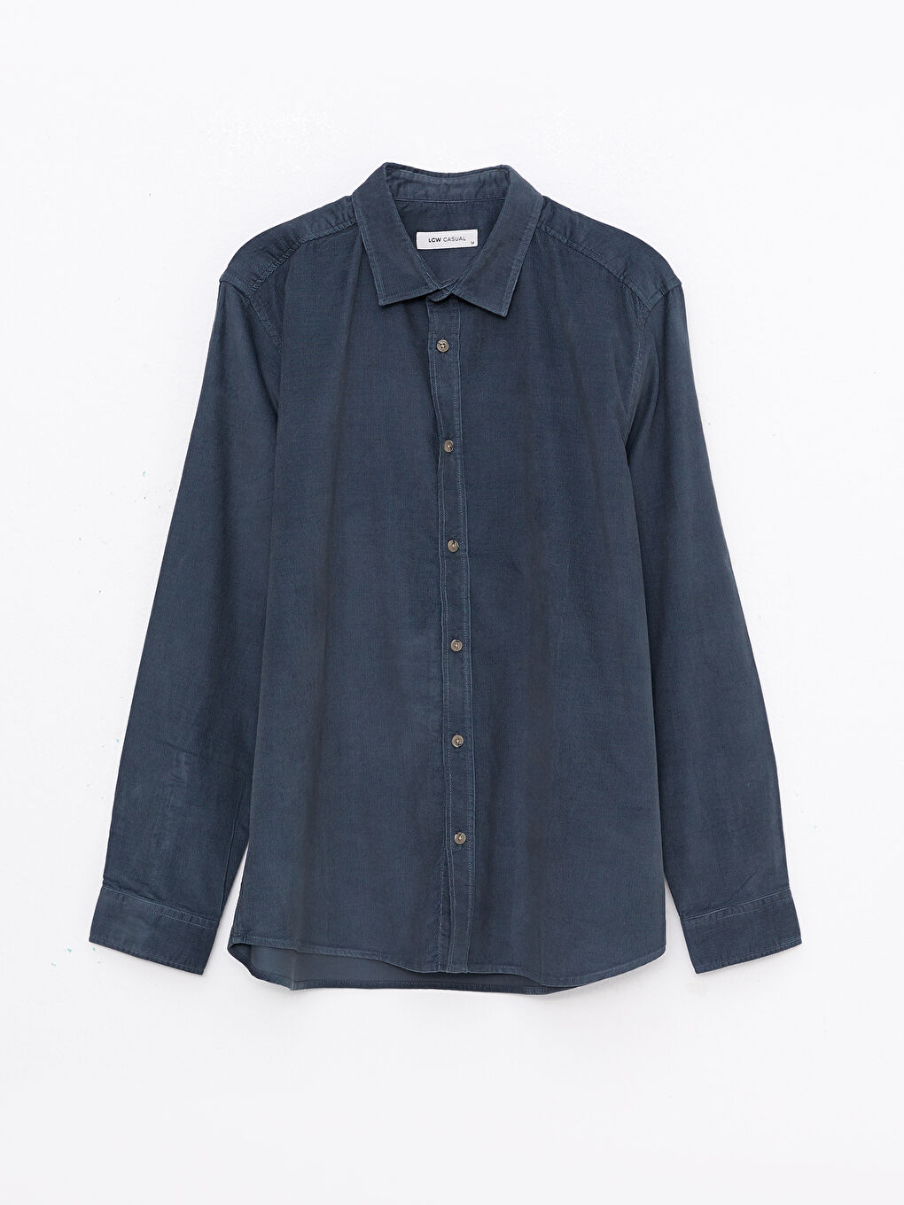 Turkuaz Regular Fit Uzun Kollu Kadife Erkek Gömlek Ceket-5