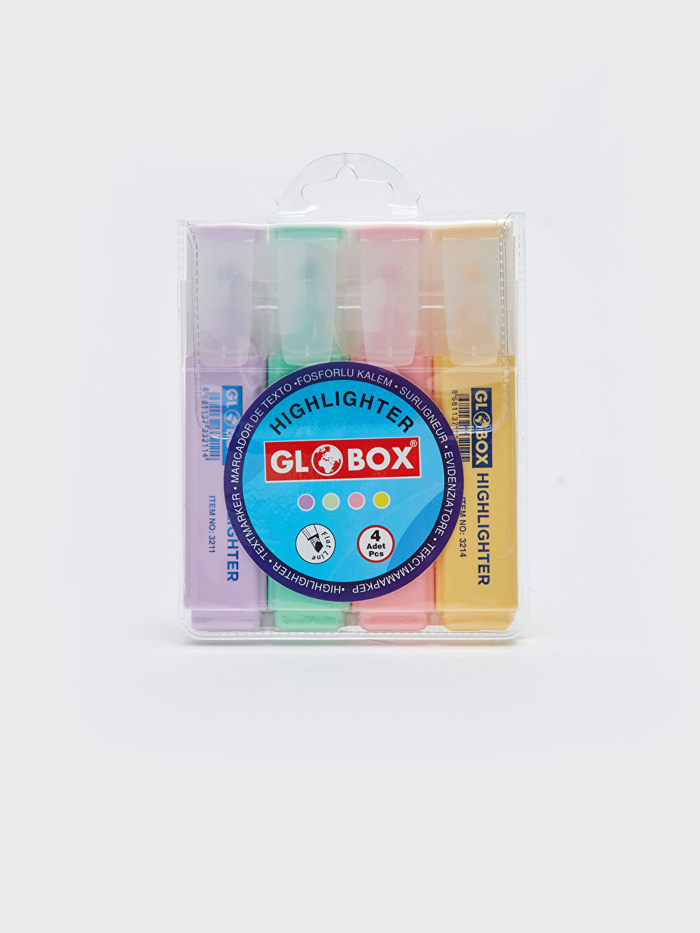 Fosforlu Kalem Seti 4'lü