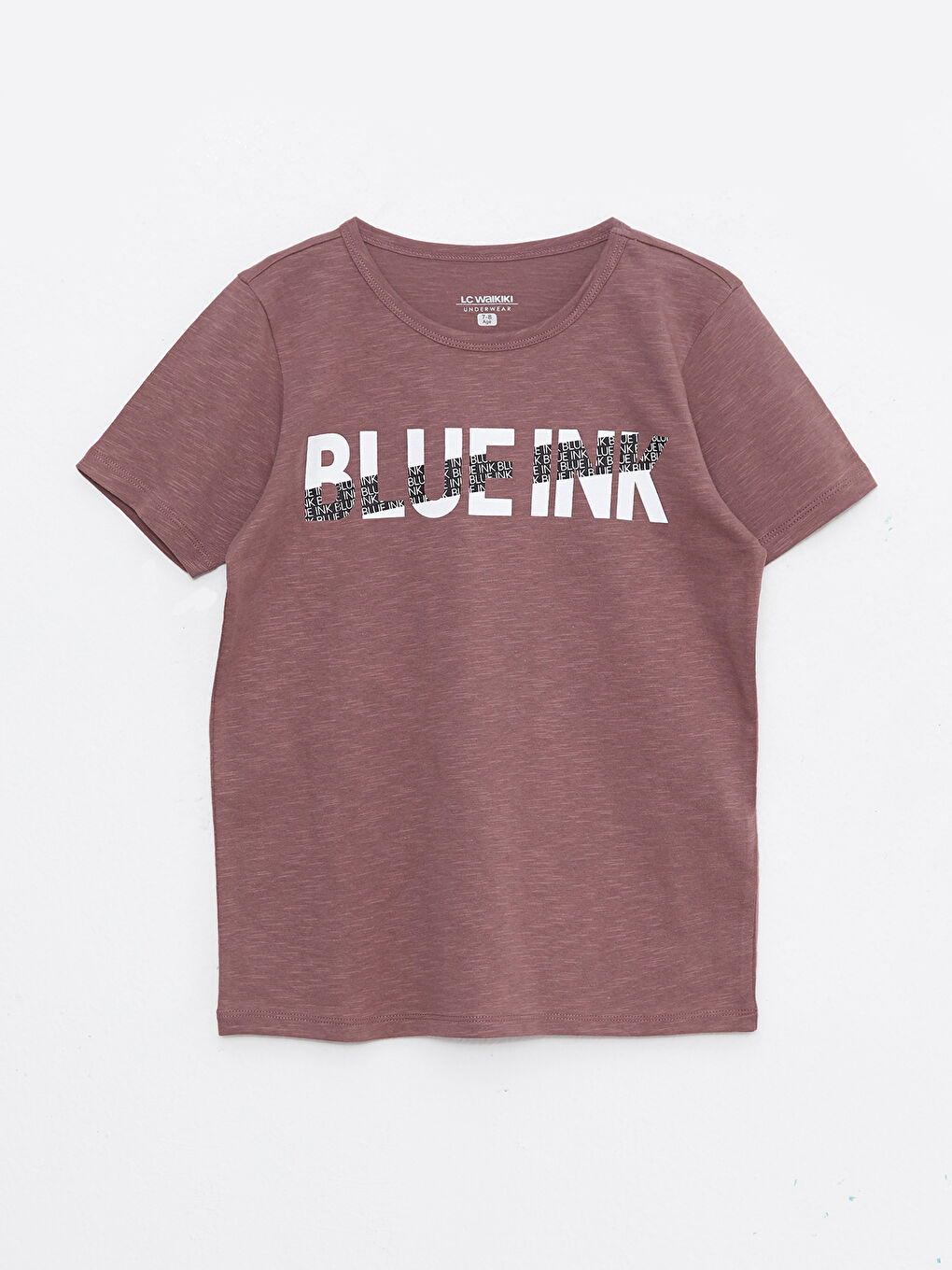 Crew Neck Printed Short Sleeve Boys' Pyjama Set-4