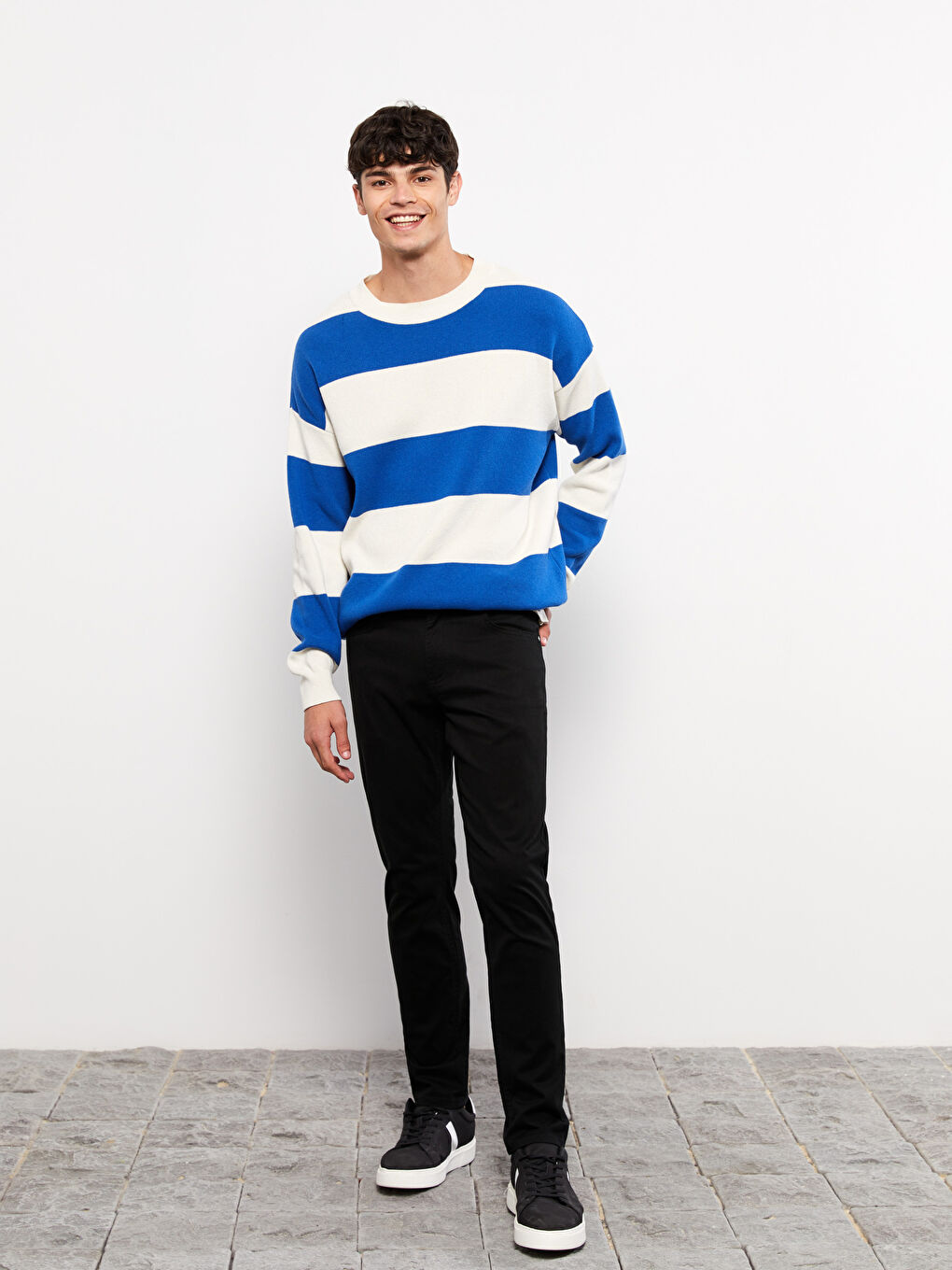 XSIDE Slim Fit Twill Men's Trousers -W2HA89Z8-RQL