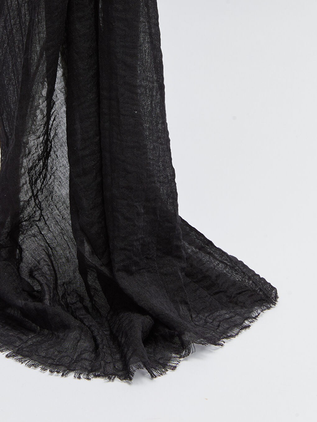 Женский однотонный шарф