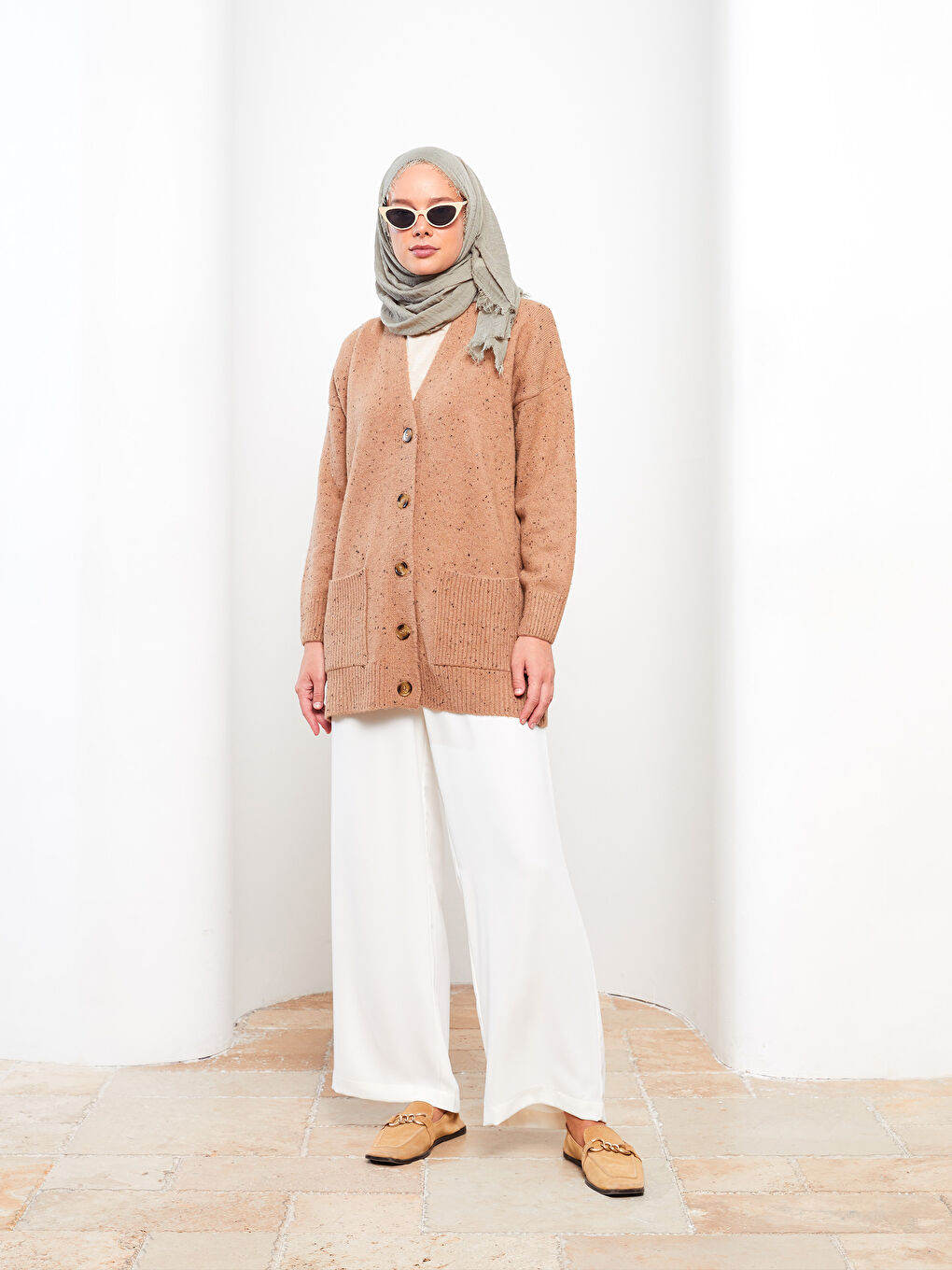 وشاح سادة للسيدات-2