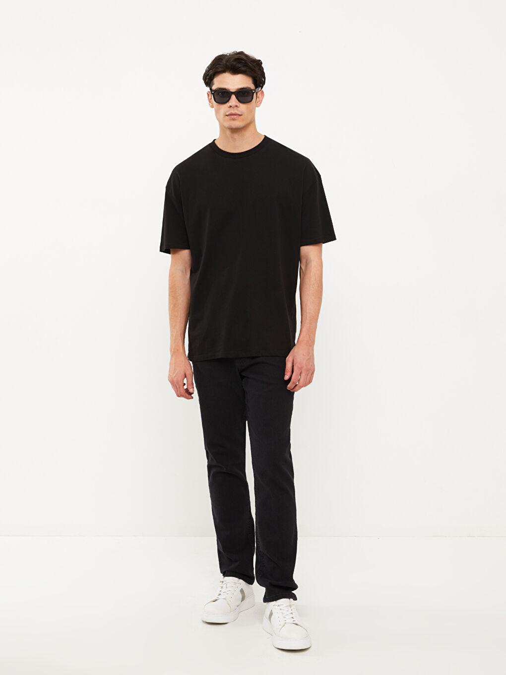 Siyah 779 Regular Fit Erkek Jean Pantolon-1