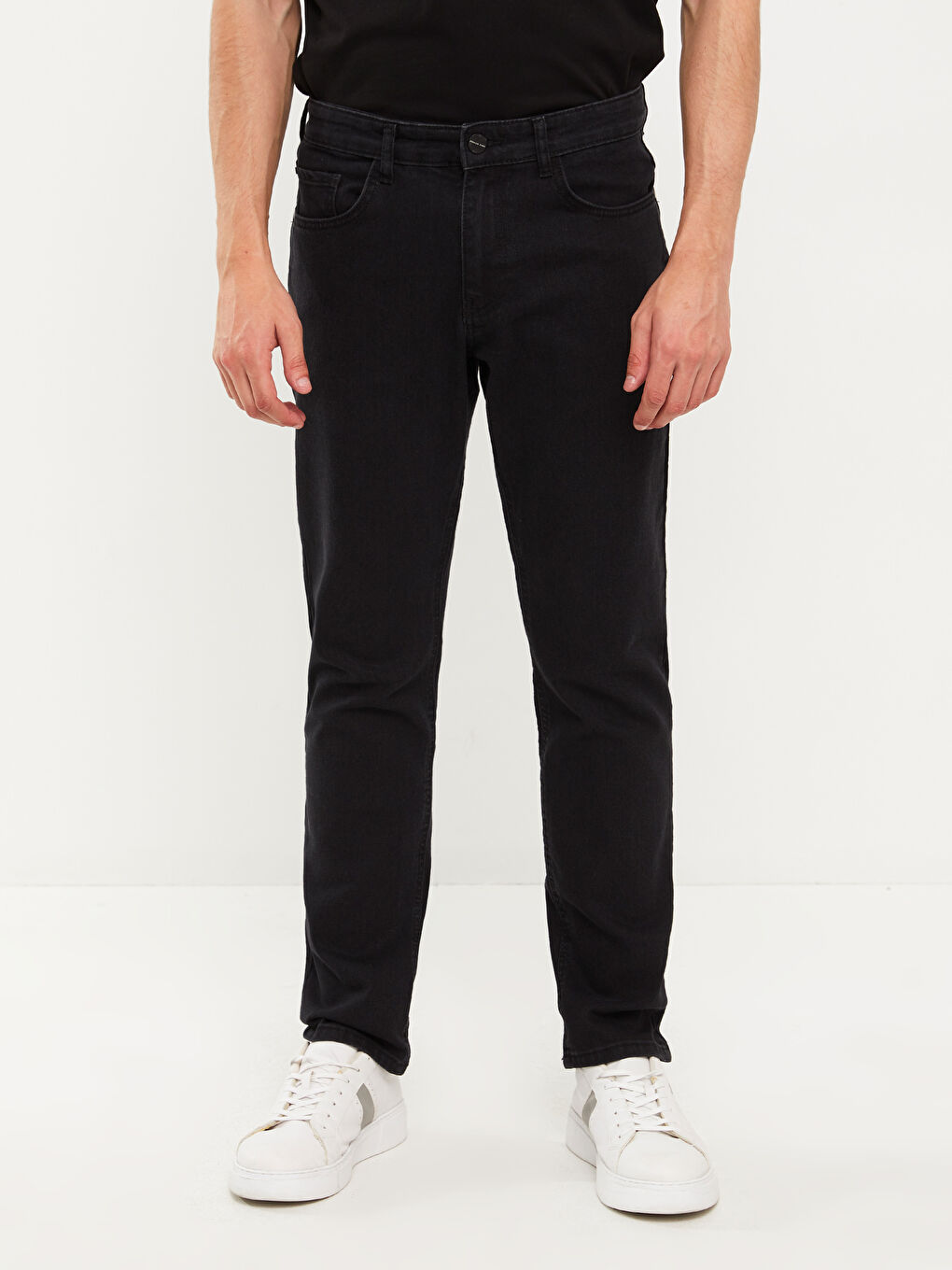 Siyah 779 Regular Fit Erkek Jean Pantolon-2