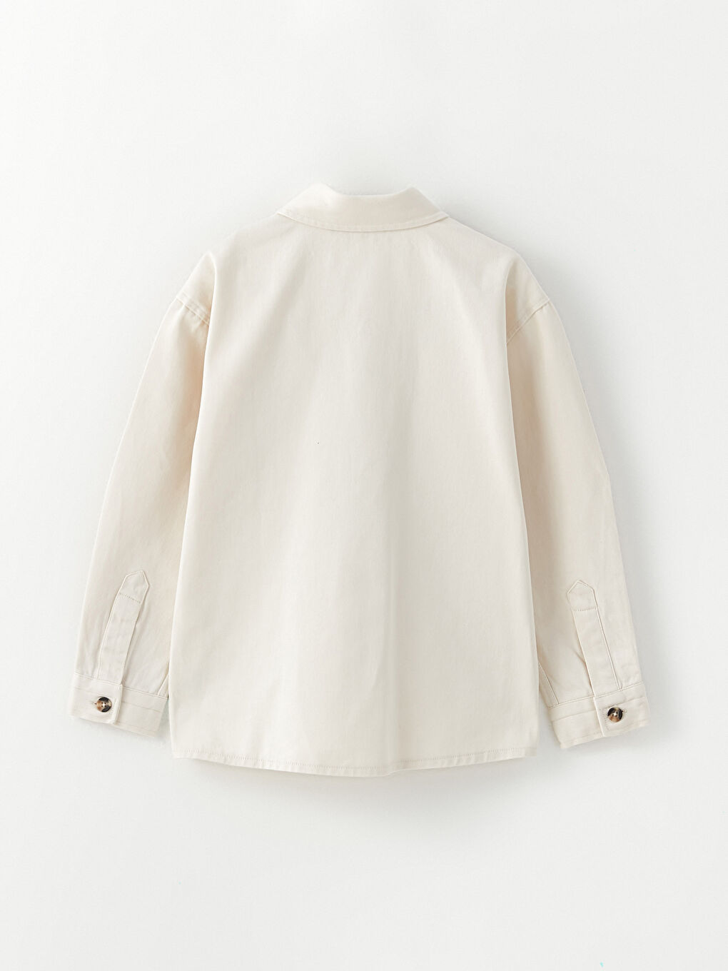 LCW Kids Bequemes Gabardine-Hemd für Jungen -W2HB14Z4-FWM