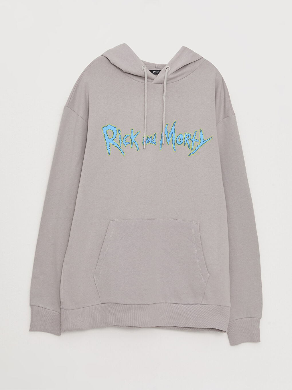 Худи Мужское Оверсайз Толстое С Длинным Рукавом С Принтом Рик и Морти-5