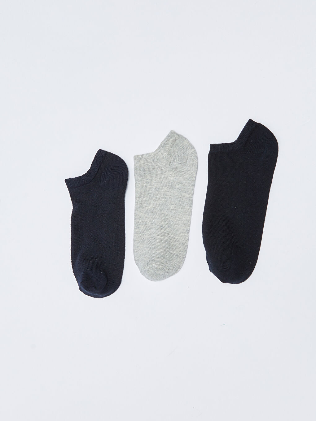 Plain Men's Trainer Socks 3-pack-1