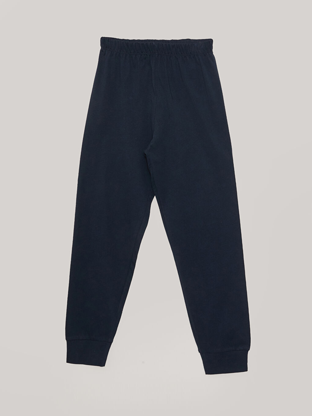 Beyaz Bisiklet Yaka Marvel Baskılı Uzun Kollu Erkek Çocuk Pijama Takımı-2