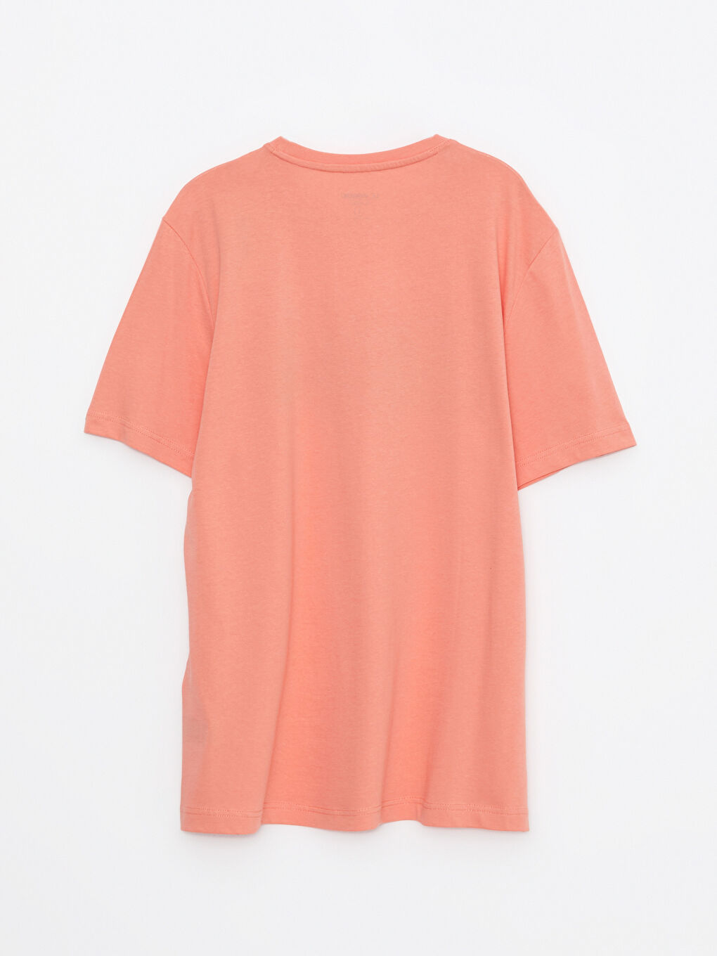 Crew Neck Short Sleeve Printed Combed Cotton Men's T-shirt-6