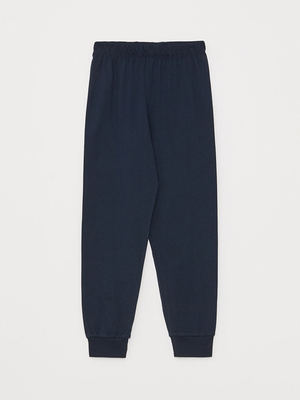 Turkuaz Bisiklet Yaka Baskılı Uzun Kollu Erkek Çocuk Pijama Takımı-2