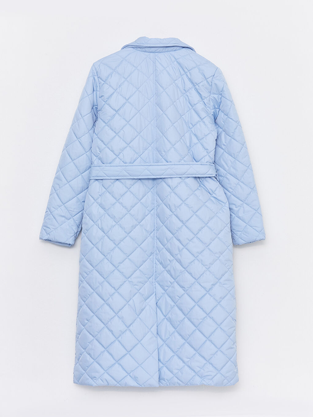 Jacket Collar Quilted Women's Puffer Coat-2