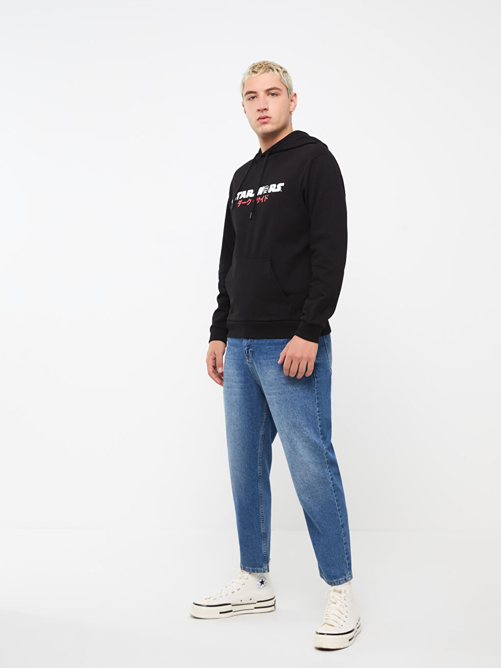 XSIDE Long Sleeve Star Wars Printed Men's Thick Hoodie -W2HE75Z8-CVL