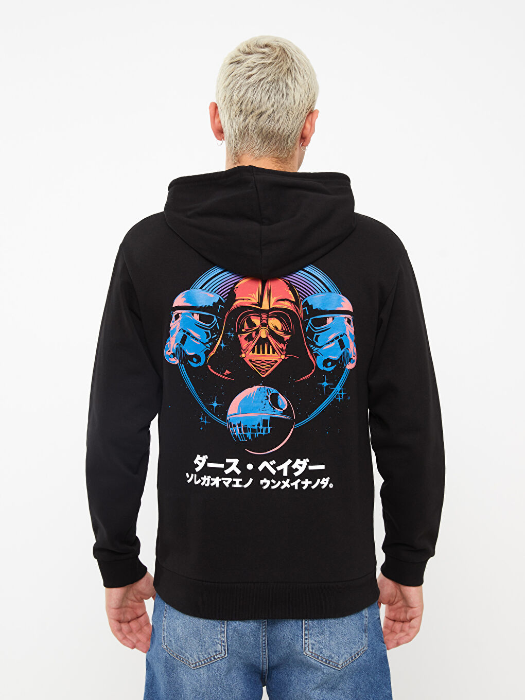 XSIDE Long Sleeve Star Wars Printed Men's Thick Hoodie -W2HE75Z8-CVL