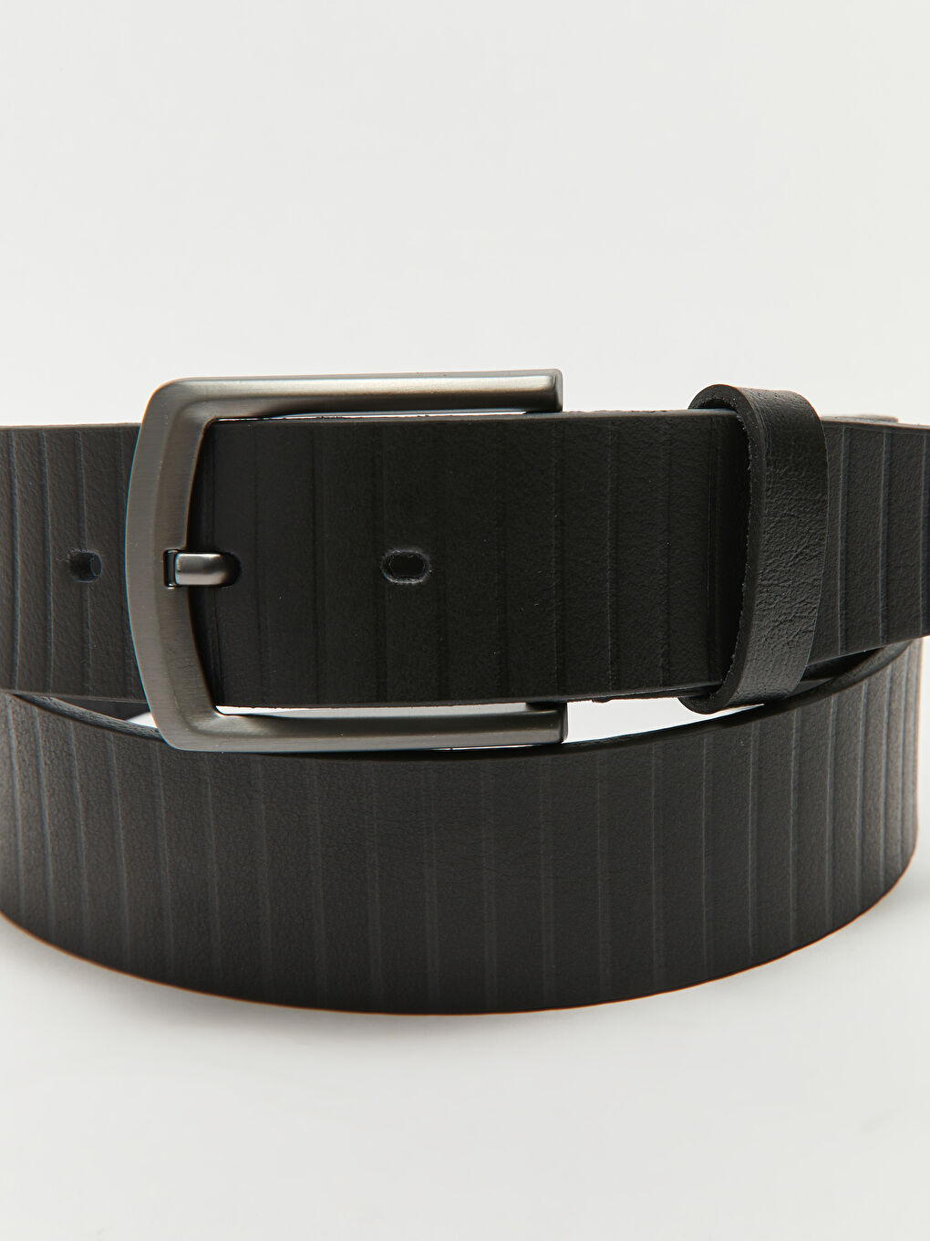 Self-Patterned Men's Belt-3