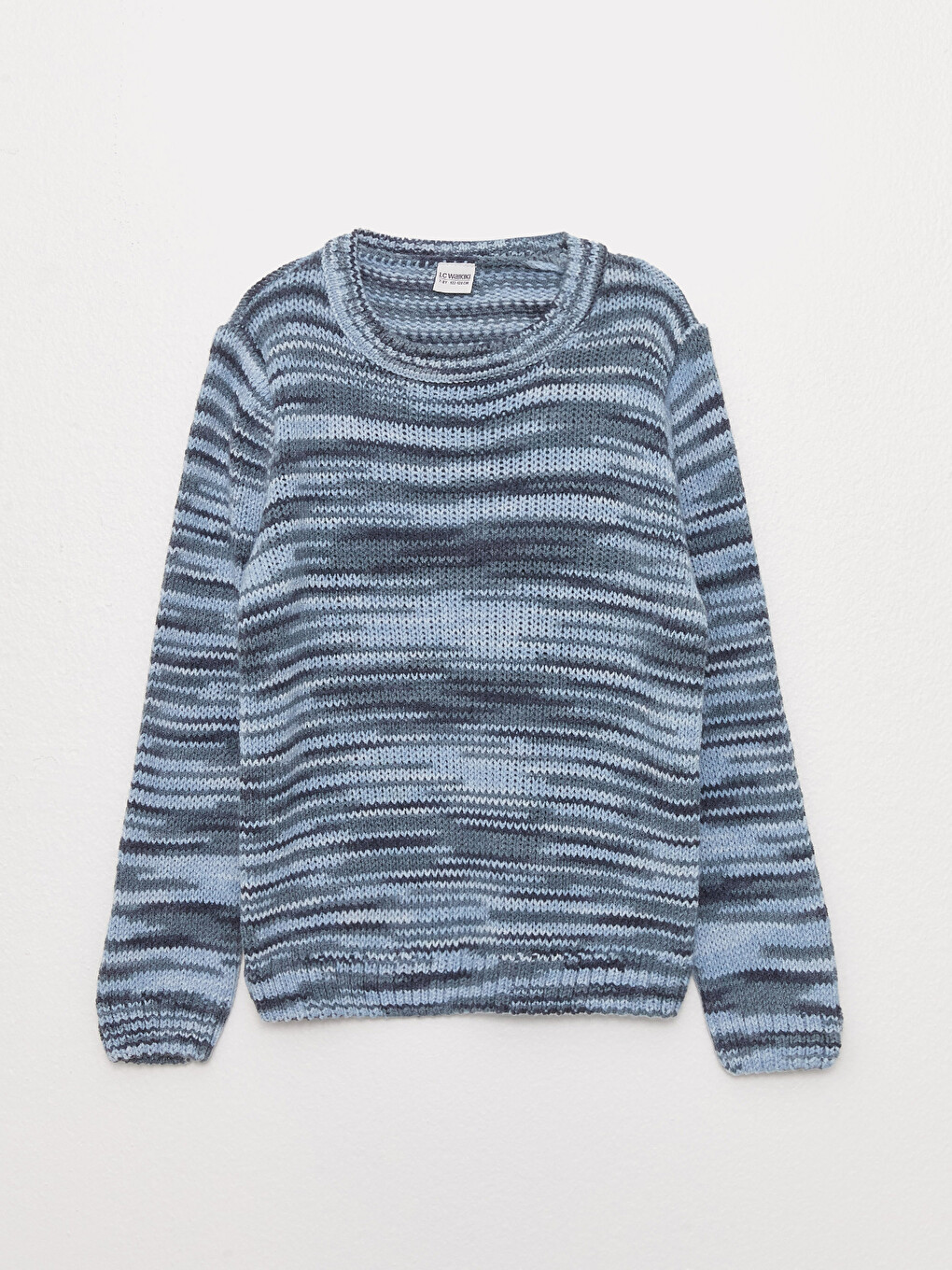 Pull-over À Motifs Manches Longues Garçon Col Rond-4