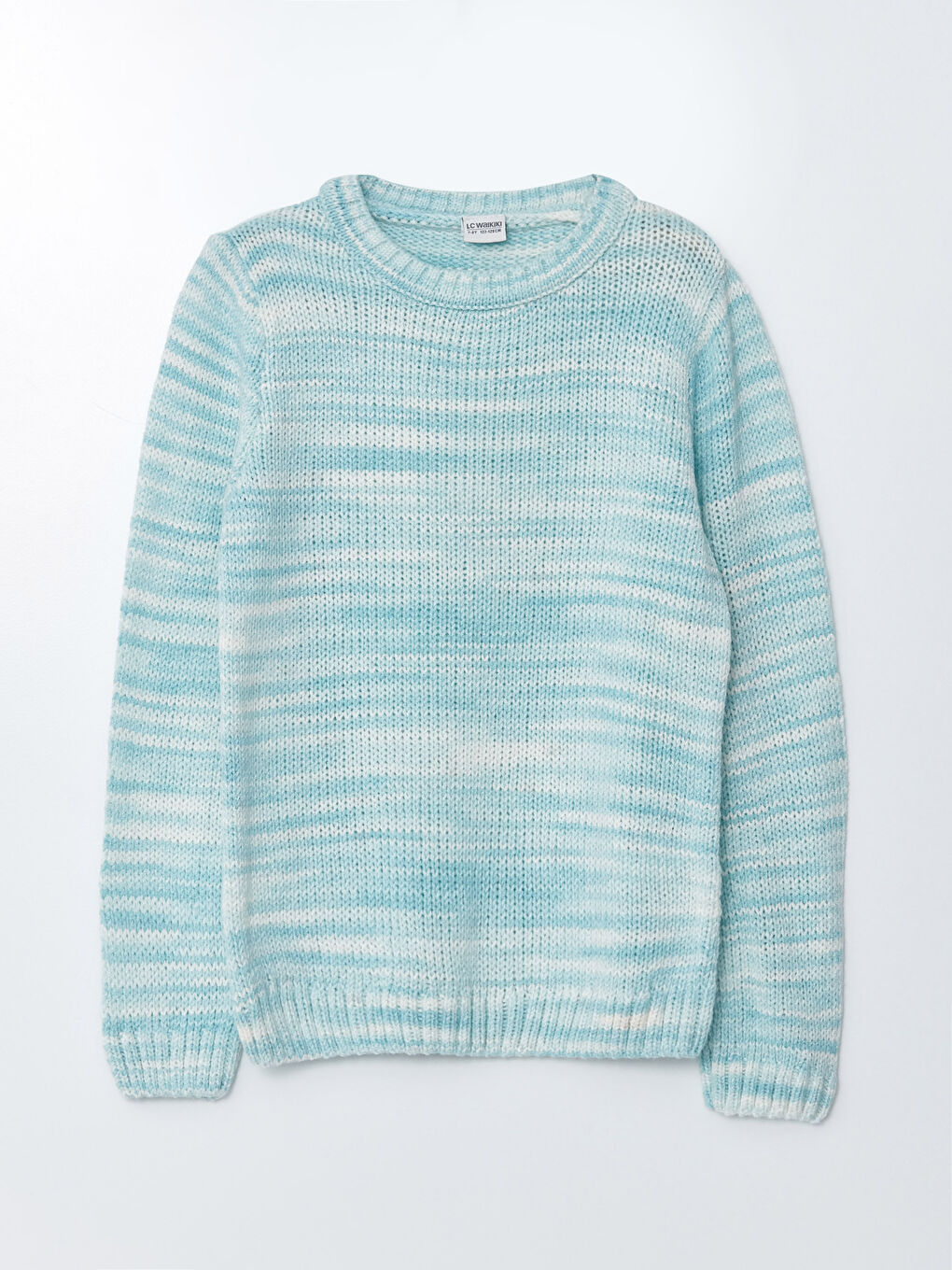 LCW ECO Rundhalsausschnitt Gemusterter Langarm Jungen Pullover -W2HF94Z4-QNS