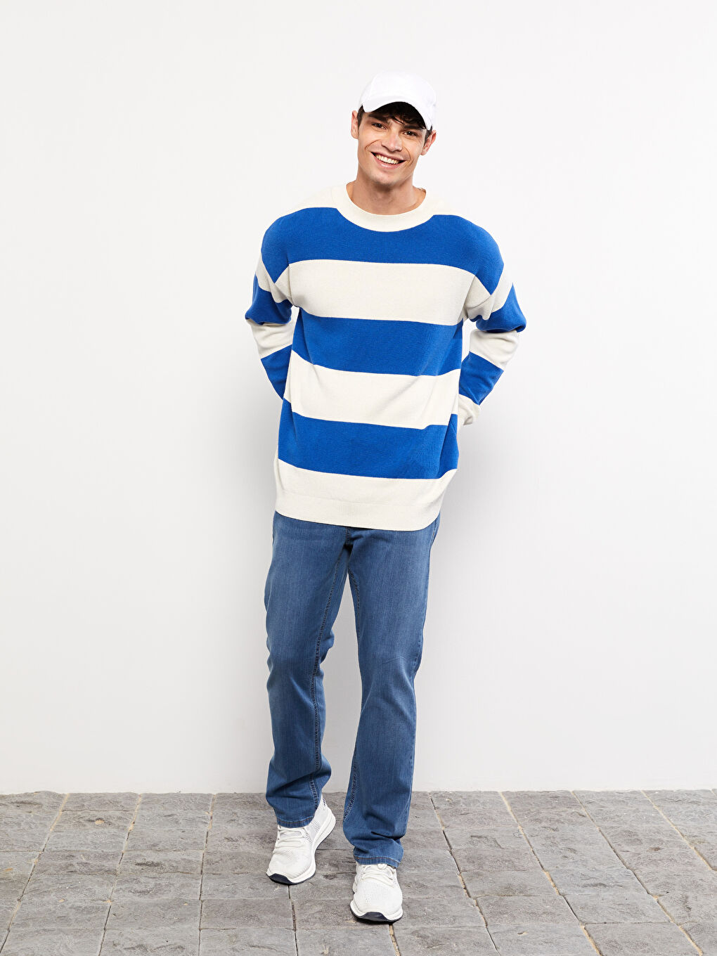 İndigo 790 Rahat Kalıp Erkek Jean Pantolon-1