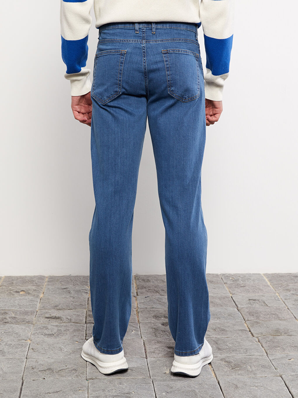 İndigo 790 Rahat Kalıp Erkek Jean Pantolon-3