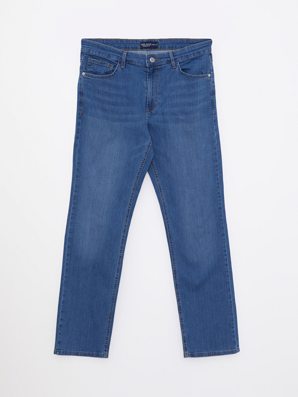 İndigo 790 Rahat Kalıp Erkek Jean Pantolon-5