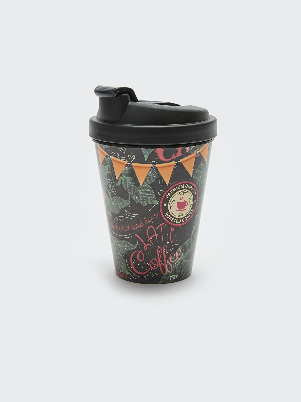 Karışık Baskılı Kapaklı Bardak