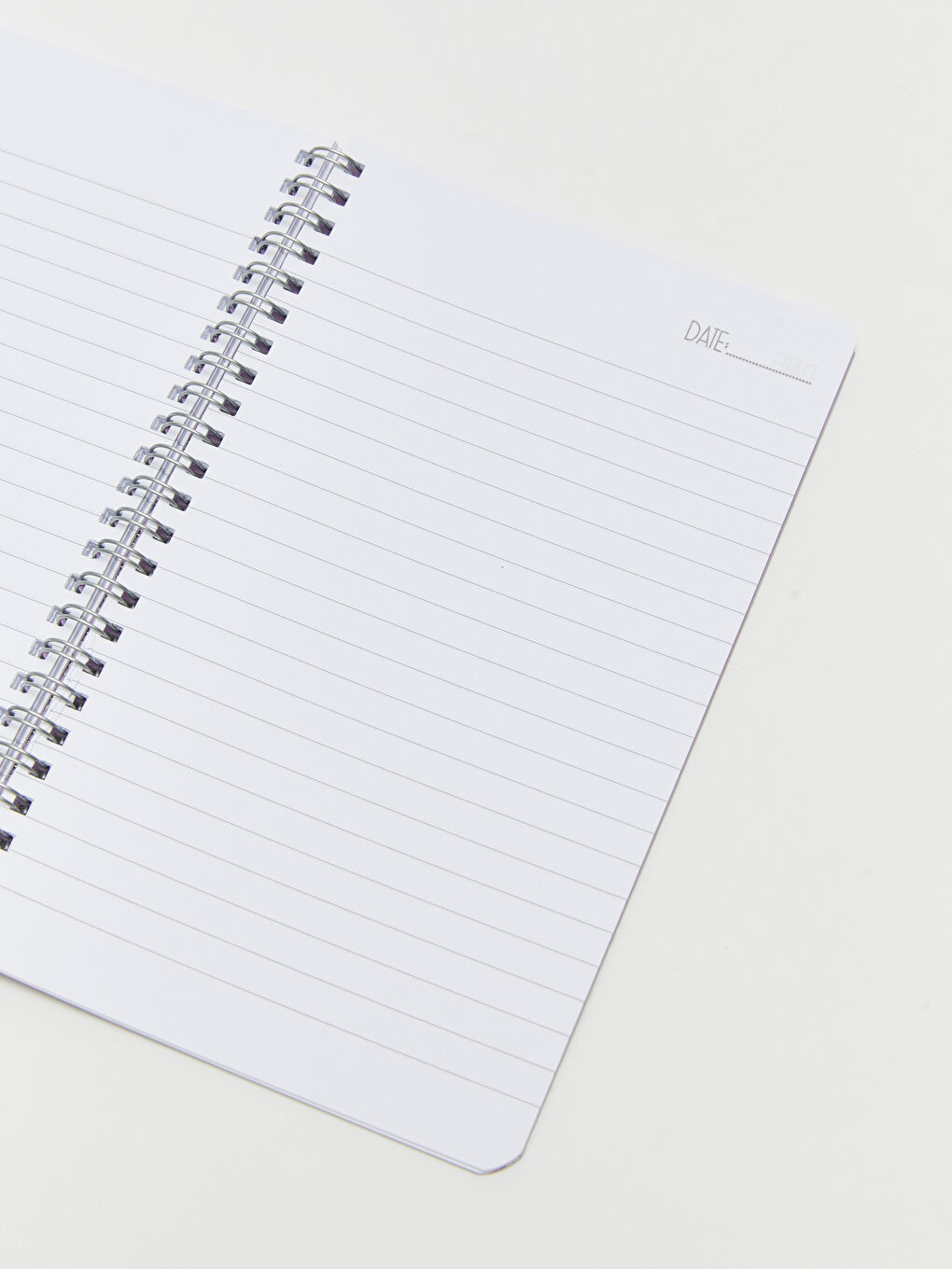 Baskılı Spiralli Çizgili Defter-1