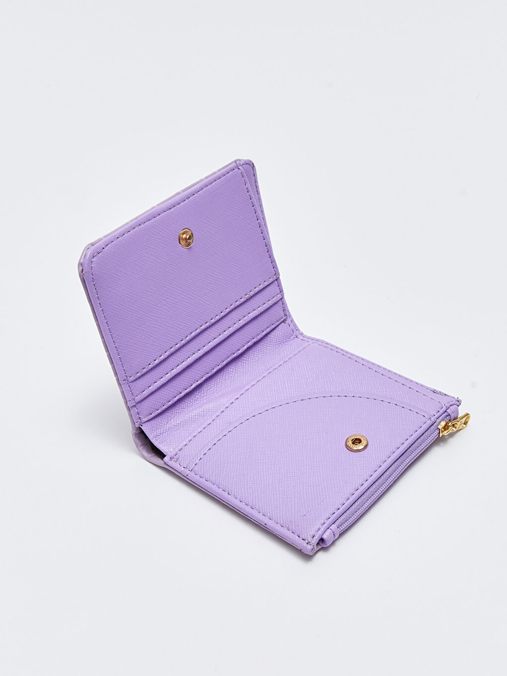 LCW ACCESSORIES Kunstleder-Geldbörse mit Krokodil-Effekt für Damen -W2HG81Z8-SQQ