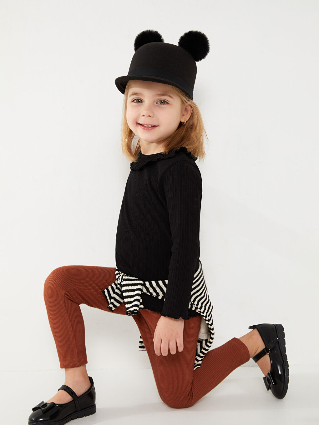 LCW baby Клинчета с еластична талия за бебета момичета -W2HG94Z1-HKR