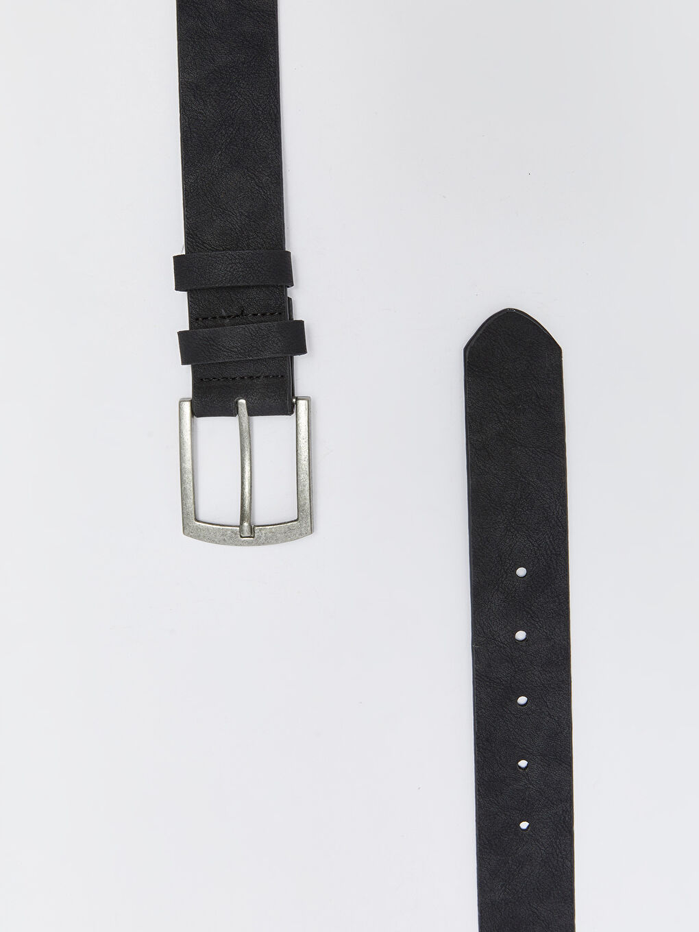 Kahverengi Deri Görünümlü Erkek Kemer-2