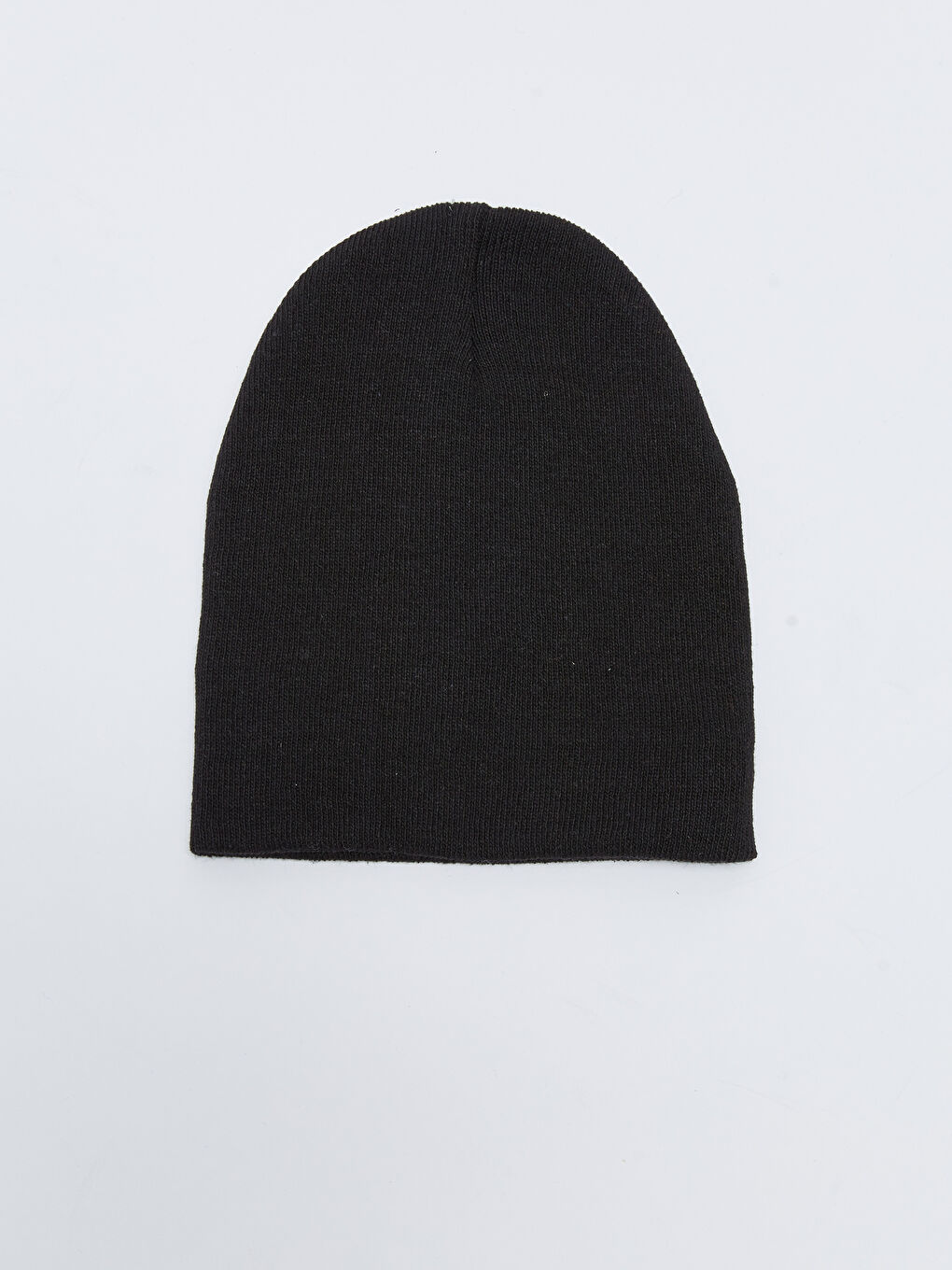 Siyah Düz Erkek Bere