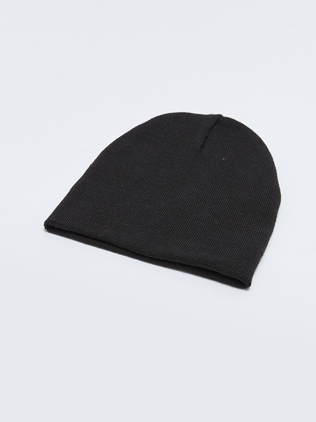 Siyah Düz Erkek Bere-1