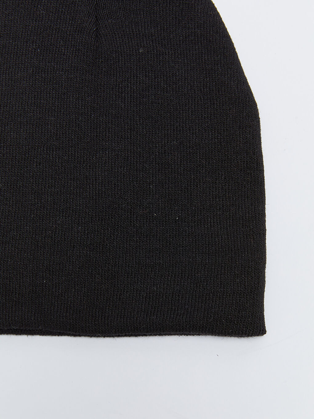 Siyah Düz Erkek Bere-2