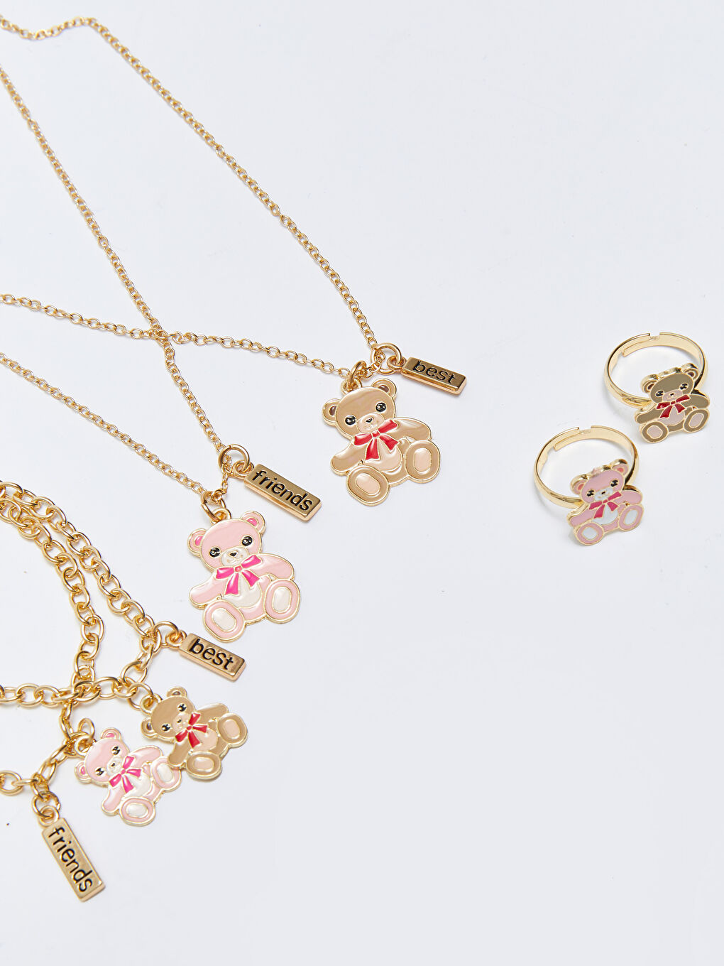 Karışık Best Friend Kız Çocuk Takı Seti-2