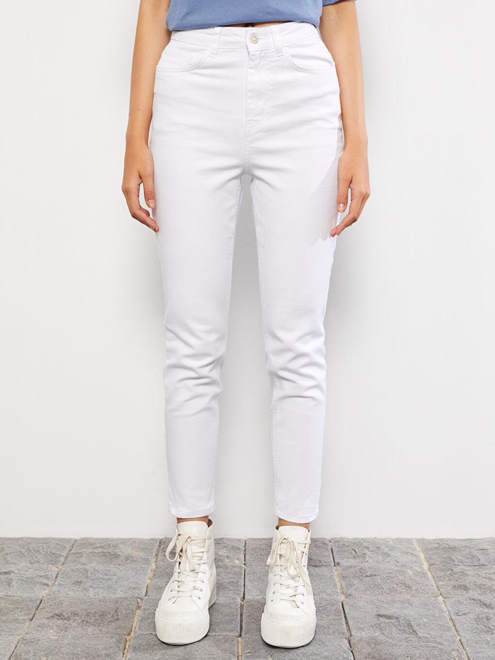 High Waist Slim Fit Women's Rodeo Jeans-3