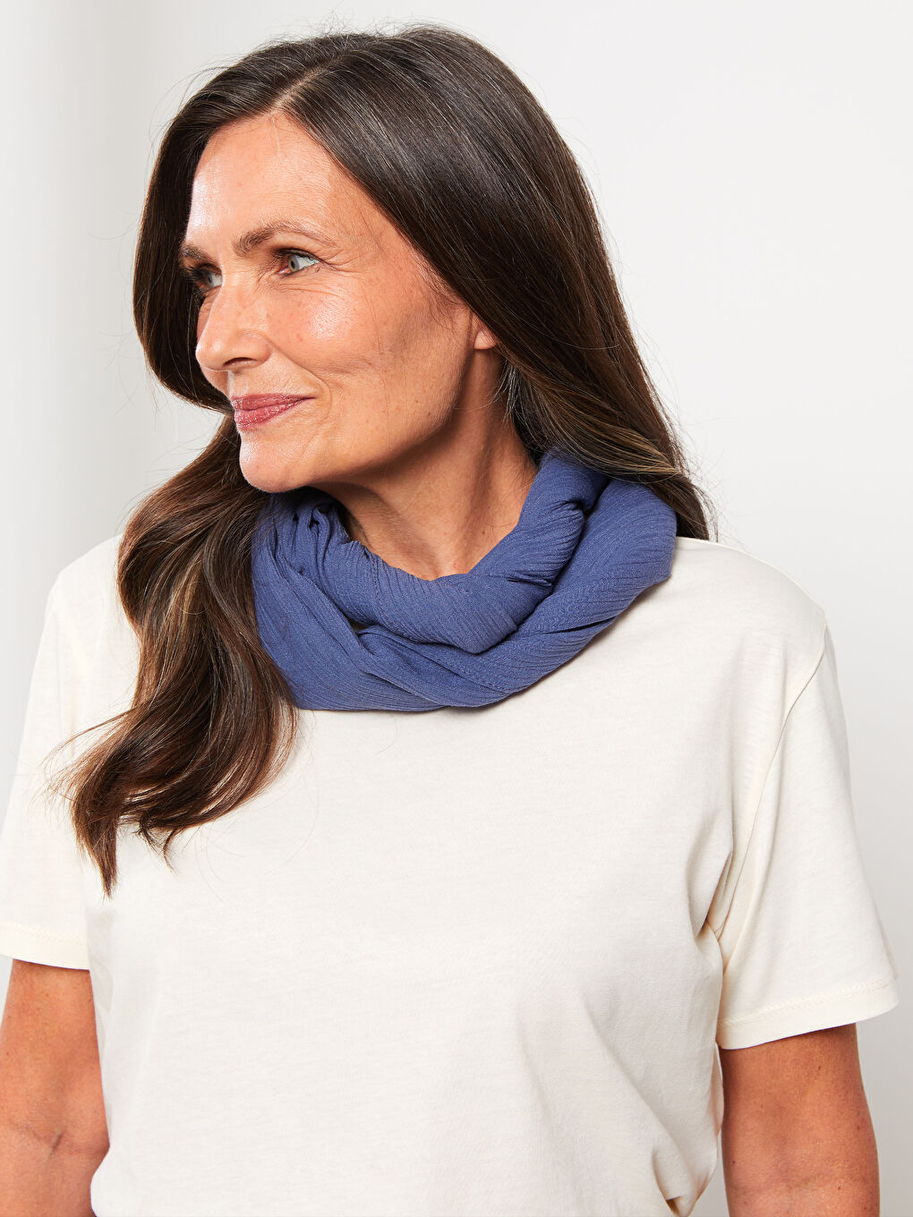 Plain Woven Women's Scarf