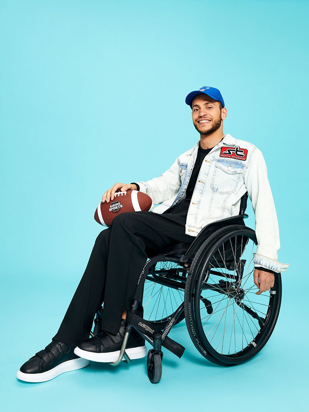 Siyah Standart Kalıp Erkek Eşofman Altı-1