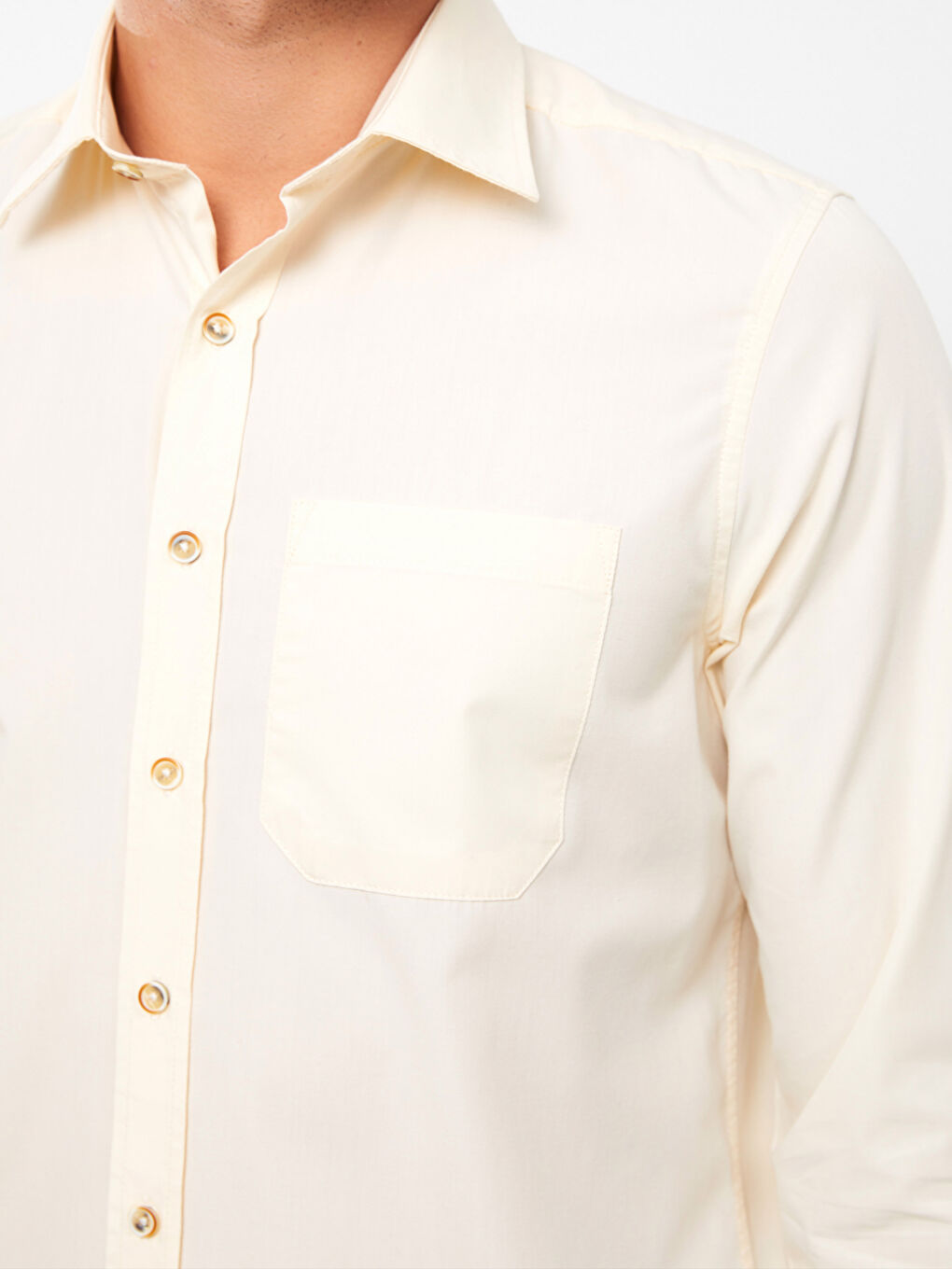 Regular Fit Long Sleeve Men's Shirt-3