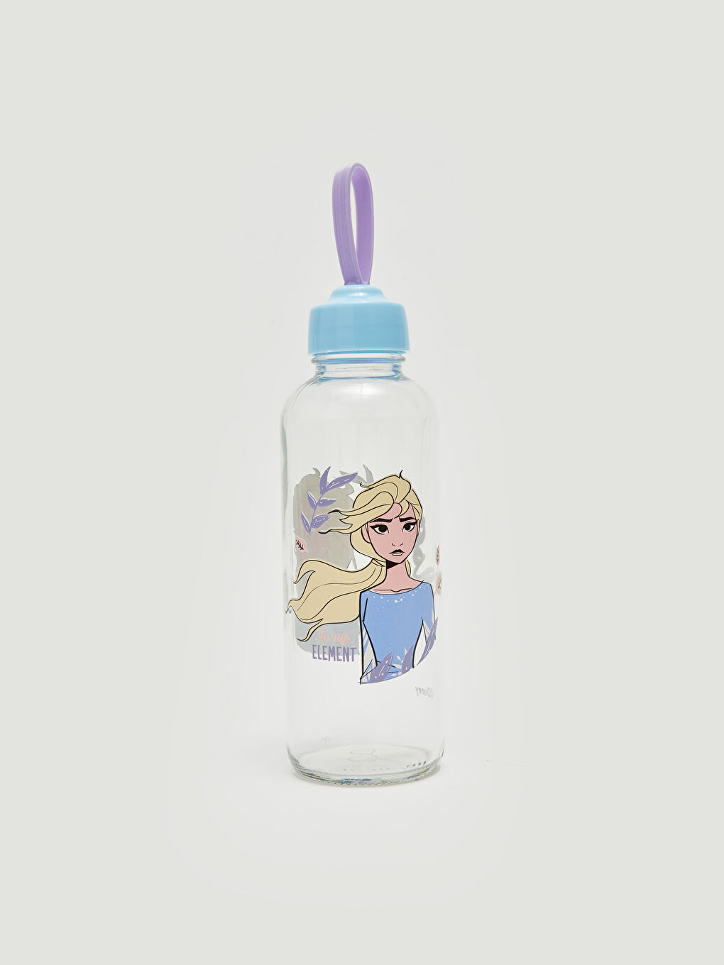 Karışık Frozen Lisanslı Kız Çocuk Cam Matara 500 ml-1