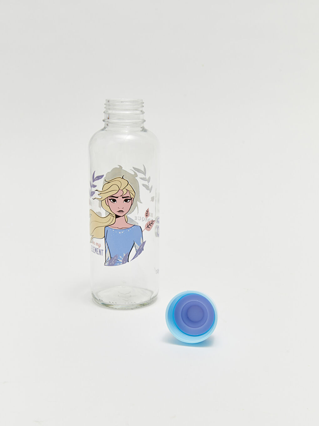 Karışık Frozen Lisanslı Kız Çocuk Cam Matara 500 ml-2