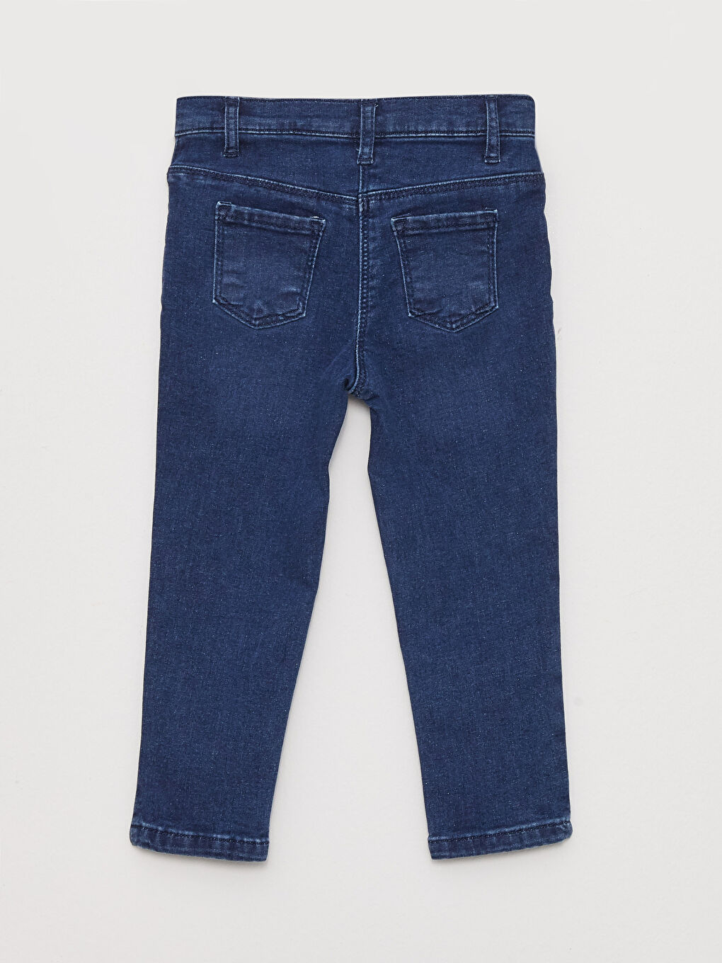 Embroidered Detail Baby Girls' Jeans-1