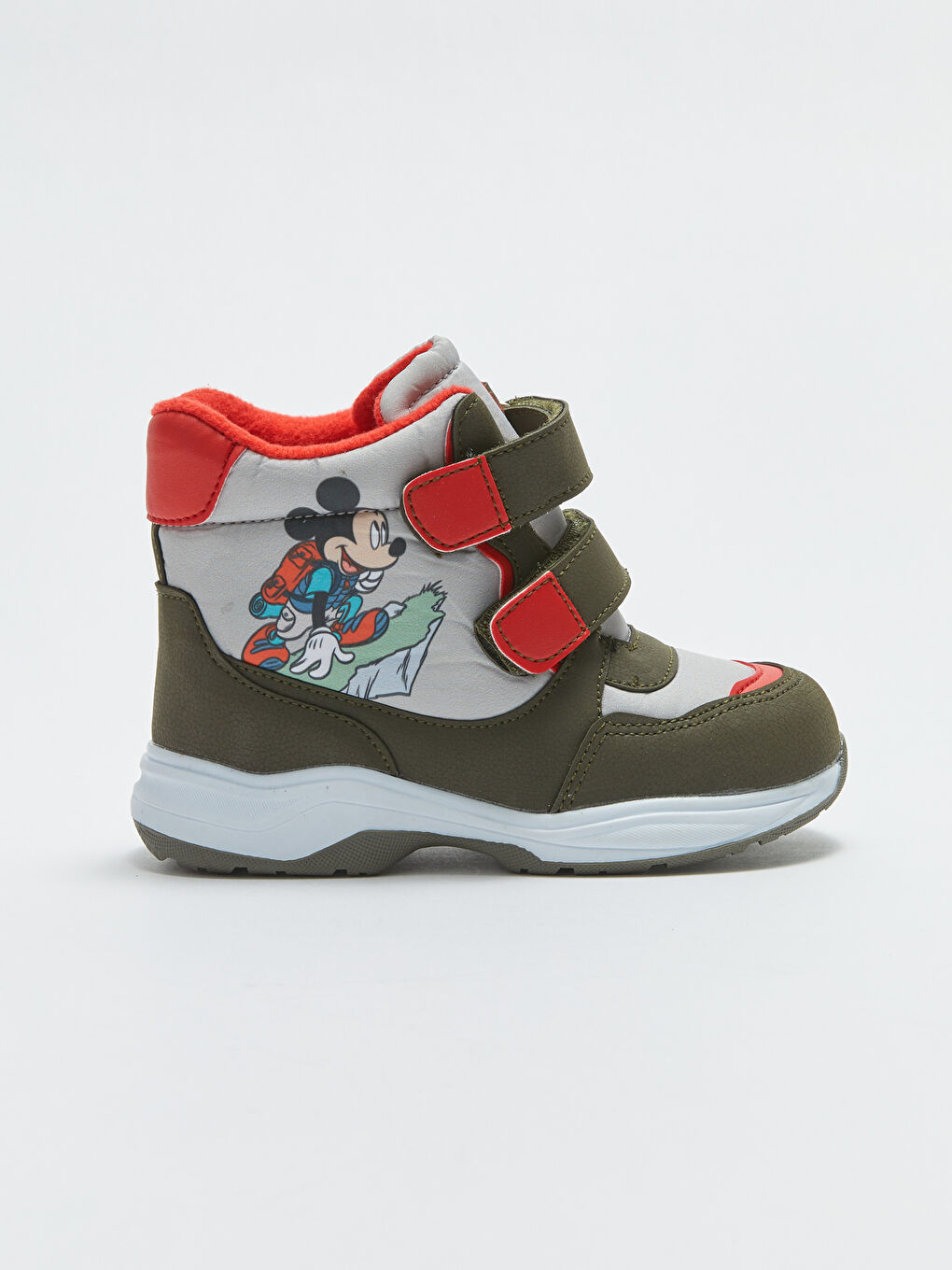 LCW STEPS Taş Cırt Cırtlı Mickey Mouse Lisanslı Erkek Bebek Kar Botu - 1