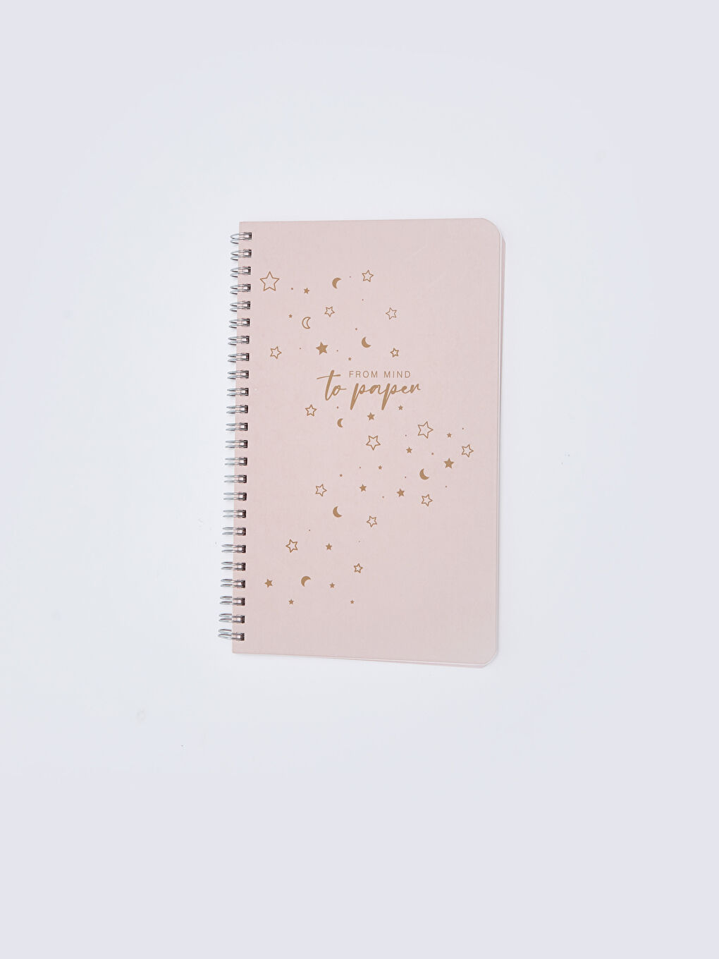 دفتر ملاحظات حلزوني مخطط مطبوع