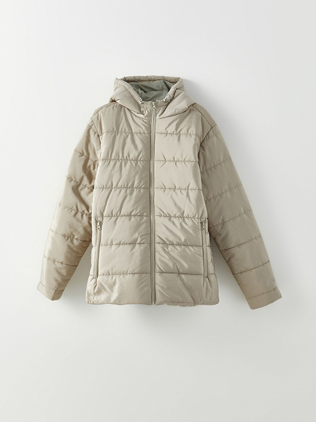 Regular Fit Steppmantel für Herren mit Kapuze-5