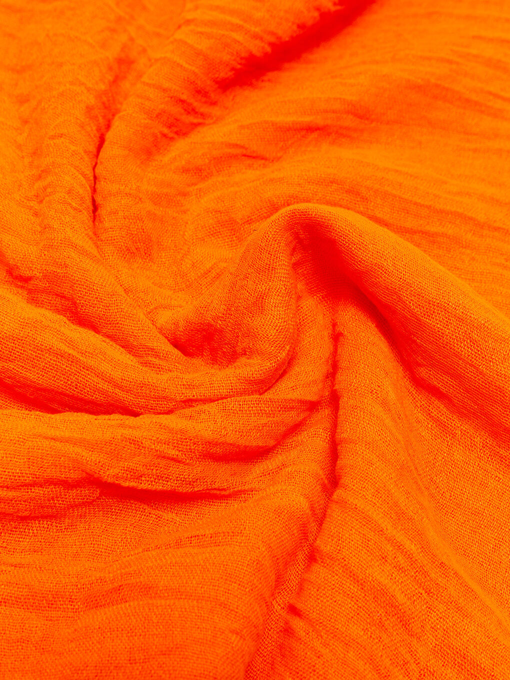 Turuncu Kadın Düz  Şal-2