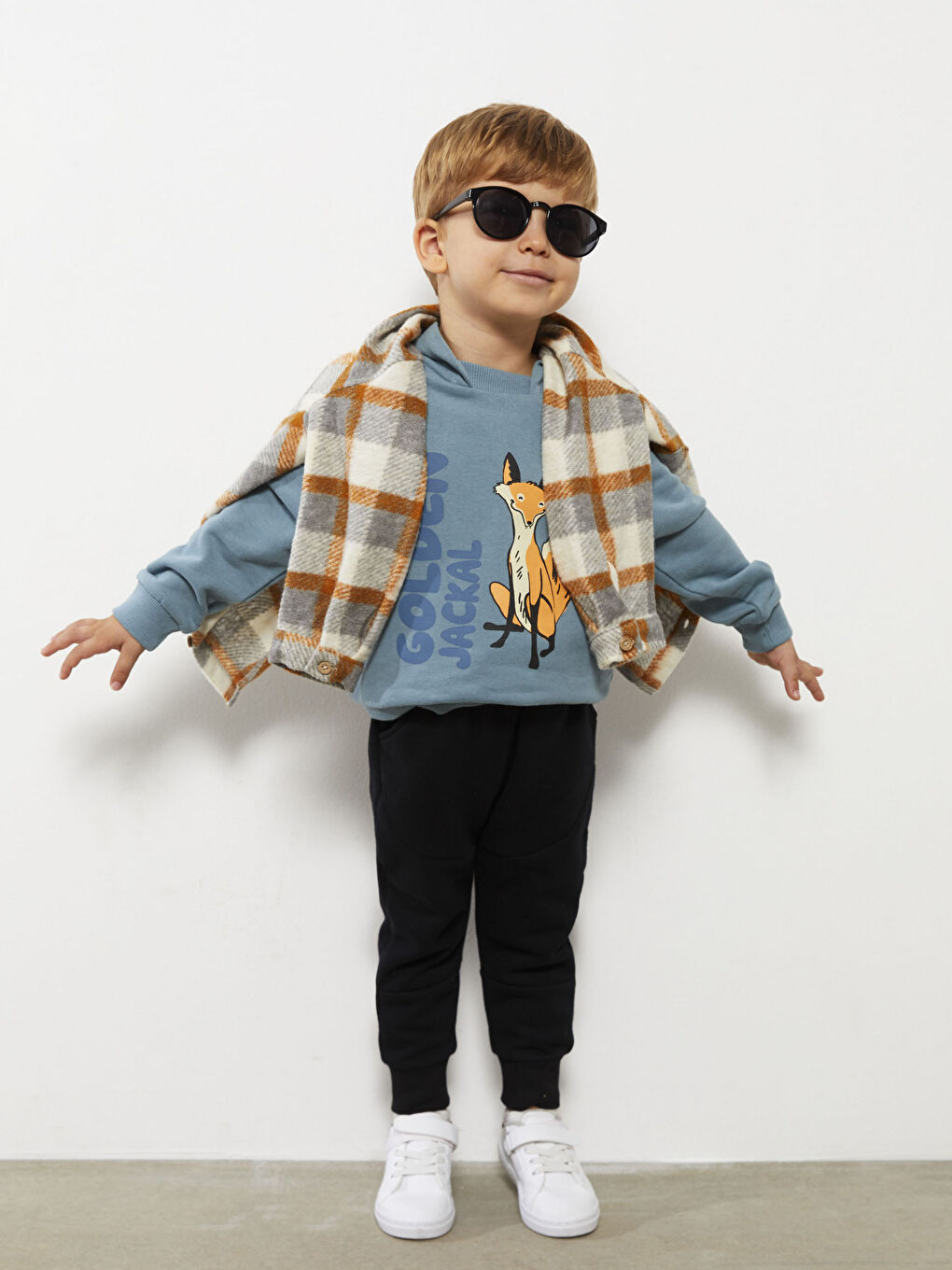 Siyah Beli Lastikli Basic Erkek Bebek Jogger Eşofman Alt