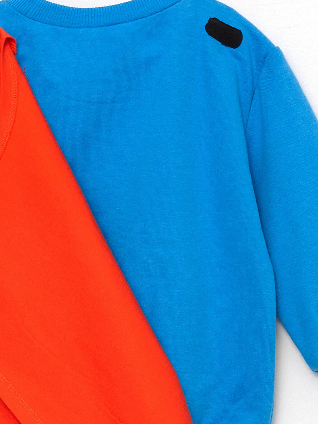 بدلة أطفال ياقة دائرية كم طويل سوبرمان مطبوع للجنسين ٣ قطع-5