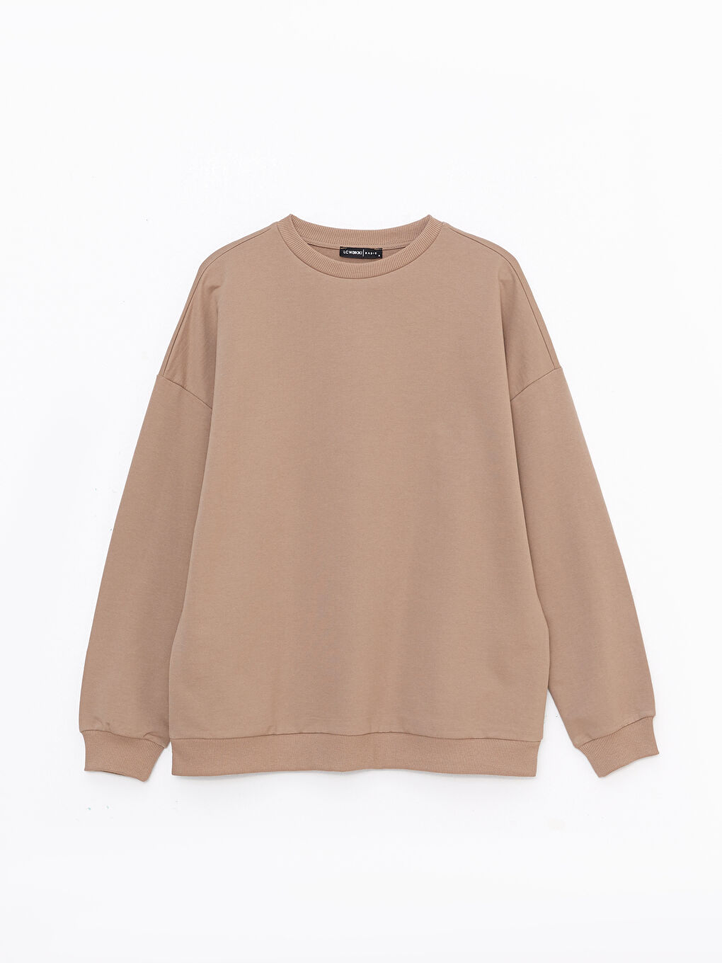 Crew Neck Oversize Women's Sweatshirt-5